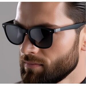 Classic Sunglasses Men Polarized Retro Street‎ Wear Outdoor Comfortable Lentes